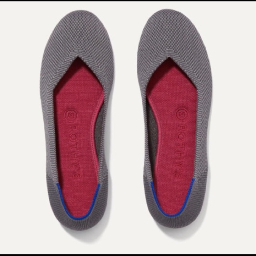 Rothy’s The Flat in Charcoal